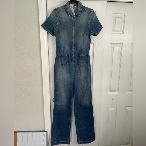 NWT Guess denim jumpsuit - Picture 1 of 3